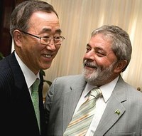 SECRETÁRIO-GERAL DA ONU CONVIDA LULA PARA DISCURSAR EM CÚPULA INTERNACIONAL DA ONU