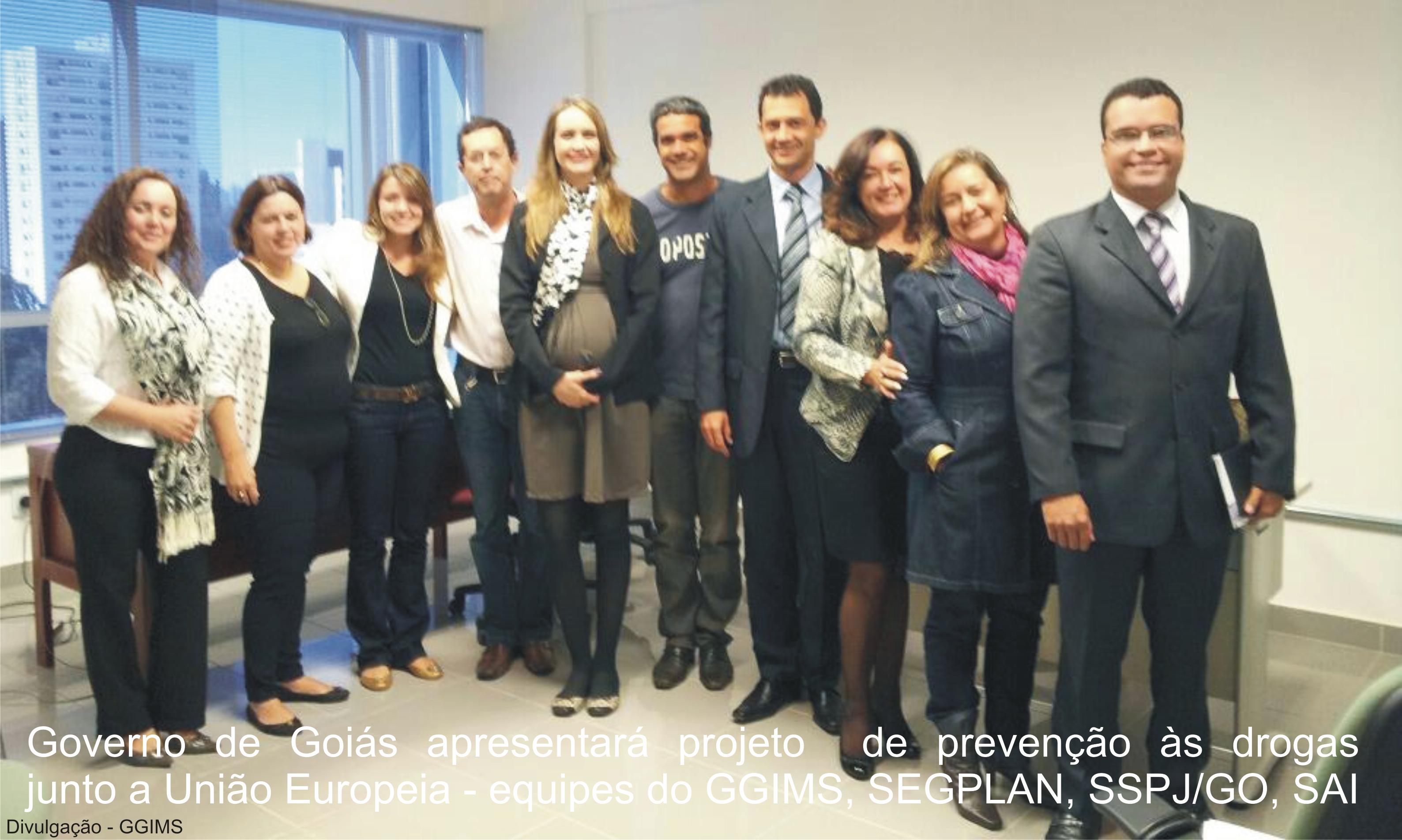 23.07.2012 - Grupo de Trabalho é composto para apresentar projeto de prevenção às drogas Junto a União Europeia