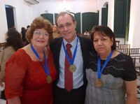 18.06.2013 - Funcionário da Secretaria-Geral da Presidência é homenageado durante os 90 anos da Liga Álvaro Bahia contra a mortalidade infantil