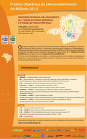 01.07.2013 - Minas Gerais se destaca no Prêmio Objetivos de Desenvolvimento do Milênio